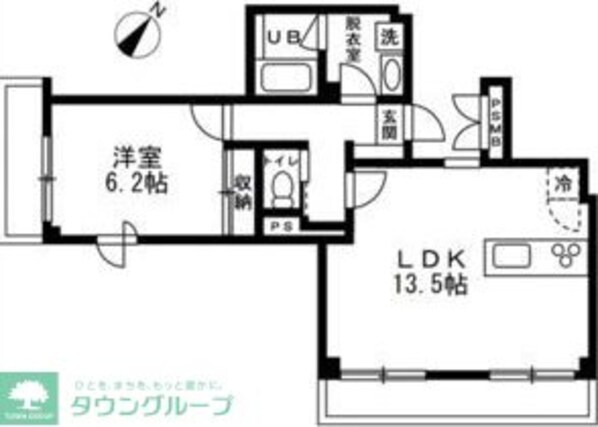メゾン・ド・カメリアの物件間取画像